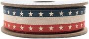 Americana Twill Tape 1" Multi - 25 yards