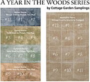 A Year in the Woods #2 - The Swans - Cross Stitch Pattern