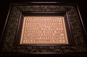 Elizabeth Wood 1850 - Cross Stitch Pattern