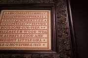 Elizabeth Wood 1850 - Cross Stitch Pattern
