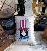 Patriotic Ornament Book 2022 - Cross Stitch Pattern