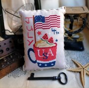 Patriotic Ornament Book 2022 - Cross Stitch Pattern