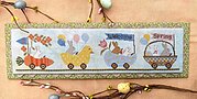 Spring Parade 1 - Cross Stitch Pattern