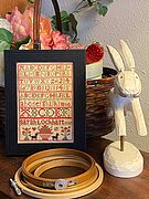 Miss Sarah Lockhart 1845 - Cross Stitch Pattern