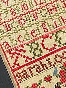 Miss Sarah Lockhart 1845 - Cross Stitch Pattern