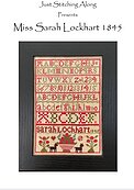 Miss Sarah Lockhart 1845 - Cross Stitch Pattern