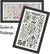 Quaker Du Printemps - Cross Stitch Pattern