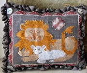 Lion & The Lamb - Cross Stitch Pattern