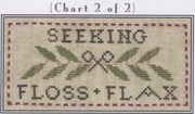 Seeking Floss & Flax - Cross Stitch Pattern 