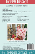Berry Basket - Cross Stitch Pattern