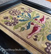 1750 Lancaster Country Fraktur - Cross Stitch Pattern