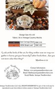 Fall Biscornu - Cross Stitch Pattern