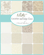 3 Sisters Favorite Vintage Flourish - Porcelain - Fabric