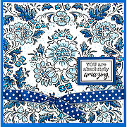 Blooming Tapestry - Cling Stamp