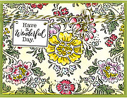 Blooming Tapestry - Cling Stamp