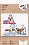 Sledding - Cross Stitch Kit