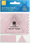 Mini 60-degree Triangle Jelly Roll Quilting Ruler 