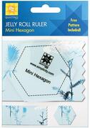 Mini Hexagon Jelly Roll Quilting Ruler