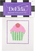 Cupcake Beginner Needlepoint Kit