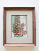 Merry Mouse - Christmas Cross Stitch Kit