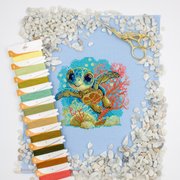Baby Sea Turtle - Cross Stitch Kit
