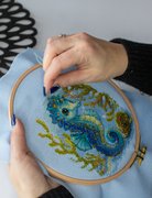 Baby Sea Horse - Cross Stitch Kit