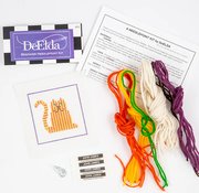Striped Cat Beginner Needlepoint Kit