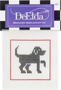 Black Lab Beginner Needlepoint Kit