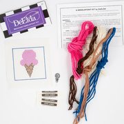 Ice Cream Beginner Needlepoint Kit