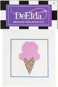 Ice Cream Beginner Needlepoint Kit
