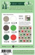 Snowy Yurts - Quilt Pattern, different perspective #1. Select this picture to zoom in