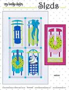 Sleds - Quilt Pattern, different perspective #1. Select this picture to zoom in