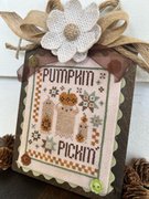Pumpkin Picking Crew - Halloween Cross Stitch Pattern