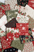 A Christmas Carol Berry - Snowflake - Quilt Fabric