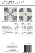 Layered Look - Quilt Pattern, different perspective #1. Select this picture to zoom in