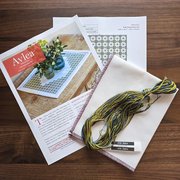 Polina - Cross Stitch Kit, different perspective #2. Select this picture to zoom in