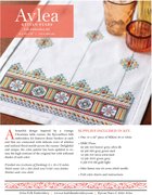 Kyivan Stars - Cross Stitch Kit, different perspective #2. Select this picture to zoom in