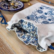 Blue Indigo Bag - Cross Stitch Kit, different perspective #1. Select this picture to zoom in