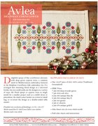 Delphian Cornflower - Cross Stitch Kit, different perspective #2. Select this picture to zoom in