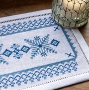 BitKit Scandinavian Stars - Cross Stitch Kit, different perspective #1. Select this picture to zoom in