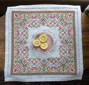Clara's Garden - Cross Stitch Kit, different perspective #1. Select this picture to zoom in
