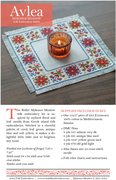 BitKit Mykonos Meadow - Cross Stitch Kit, different perspective #2. Select this picture to zoom in
