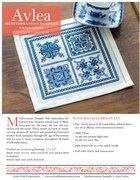 Mediterranean Sampler - Cross Stitch Kit, different perspective #1. Select this picture to zoom in