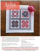 Romanian Sampler - Cross Stitch Kit, different perspective #2. Select this picture to zoom in