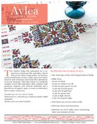 Taline's Tulips Large - Cross Stitch Kit, different perspective #2. Select this picture to zoom in
