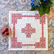 Romanian Basket - Cross Stitch Kit, different perspective #1. Select this picture to zoom in
