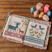 Byzantine Beasts - Cross Stitch Kit, different perspective #3. Select this picture to zoom in