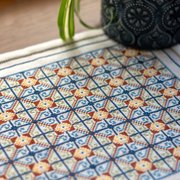 Florentine Tiles - Cross Stitch Kit, different perspective #1. Select this picture to zoom in