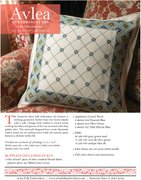Santorini Stars - Cross Stitch Kit, different perspective #2. Select this picture to zoom in