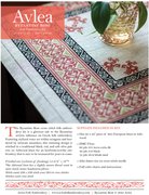 Byzantine Rose - Cross Stitch Kit, different perspective #2. Select this picture to zoom in